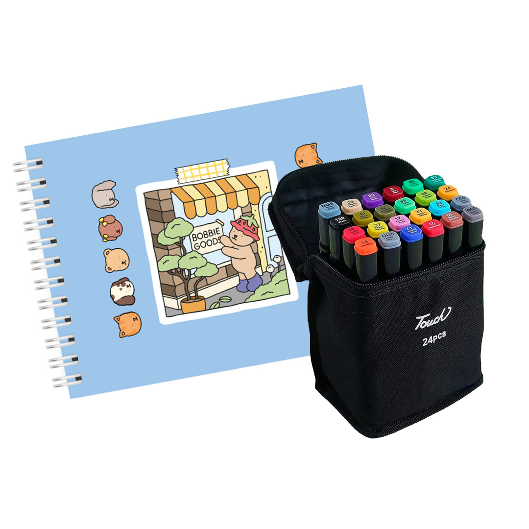 Kit Criativo Bobbie Goods – Transforme Suas Ideias em Arte com Estilo!