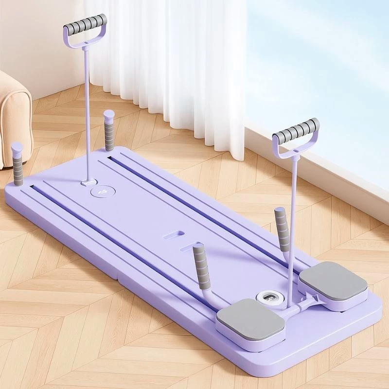 Prancha Extensora Dobrável para Pilates e Abdominais Multifuncional