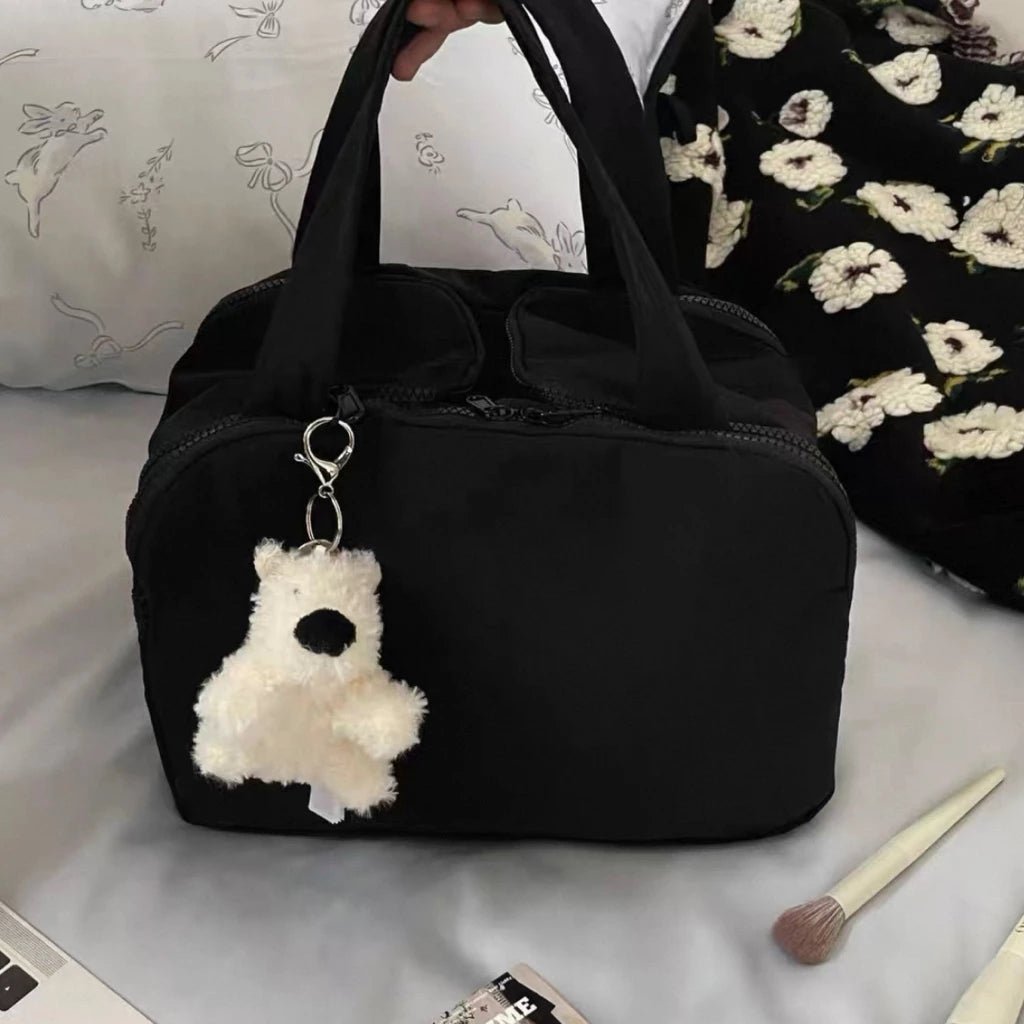 Bolsa Cosmética Portátil de Grande Capacidade - Achei na Lojinha