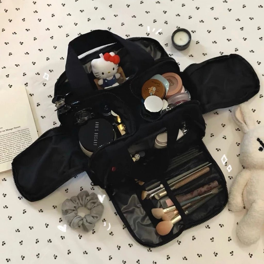 Bolsa Cosmética Portátil de Grande Capacidade - Achei na Lojinha
