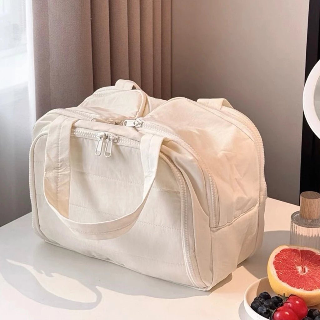 Bolsa Cosmética Portátil de Grande Capacidade - Achei na Lojinha