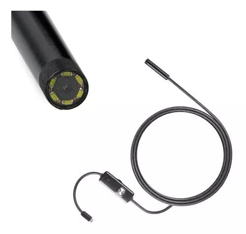 Câmera Sonda Endoscópica Tipo C/Micro USB - Achei na Lojinha