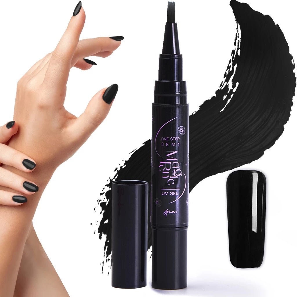 Caneta Esmalte Gel (Base, Esmalte e top Coat) - Achei na Lojinha