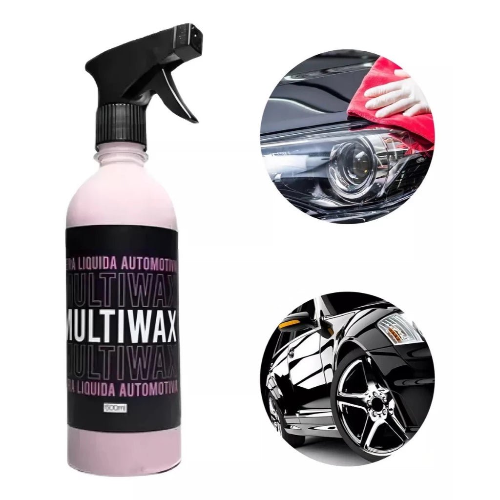 Cera Líquida Automotiva Multiwax 500ml - Achei na Lojinha