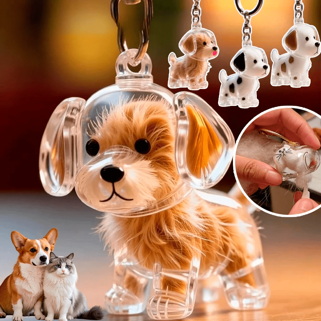 Chaveiro Transparente Pet – Lembrança Única do Seu Melhor Amigo - Achei na Lojinha