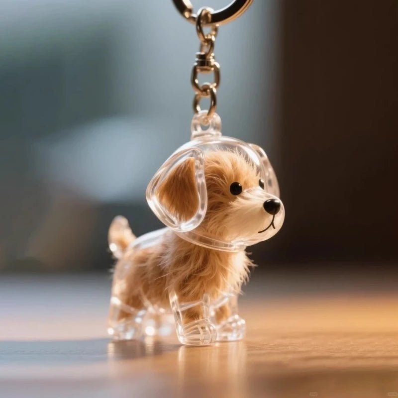 Chaveiro Transparente Pet – Lembrança Única do Seu Melhor Amigo - Achei na Lojinha