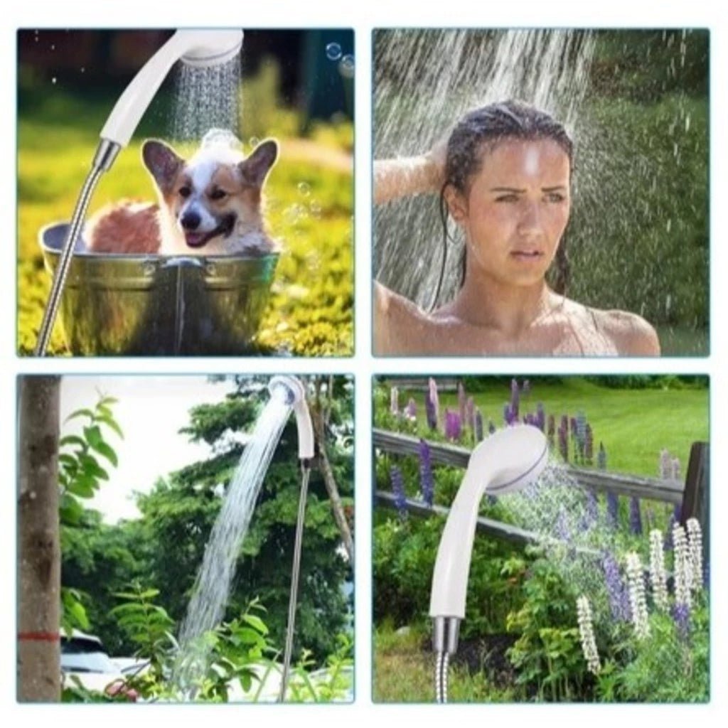 Chuveiro Portátil – Banho Confortável em Qualquer Lugar - Achei na Lojinha