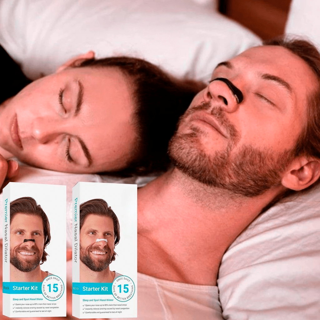 Clipe Nasal Expansor + 15 Adesivos Magnéticos Anti - Ronco - Achei na Lojinha