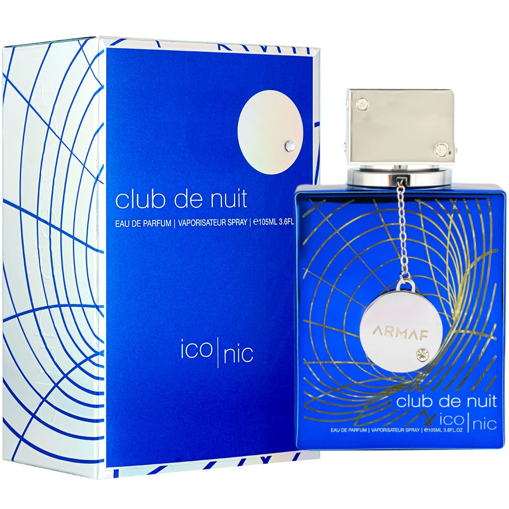 Club de Nuit Blue Iconic da Armaf - Achei na Lojinha