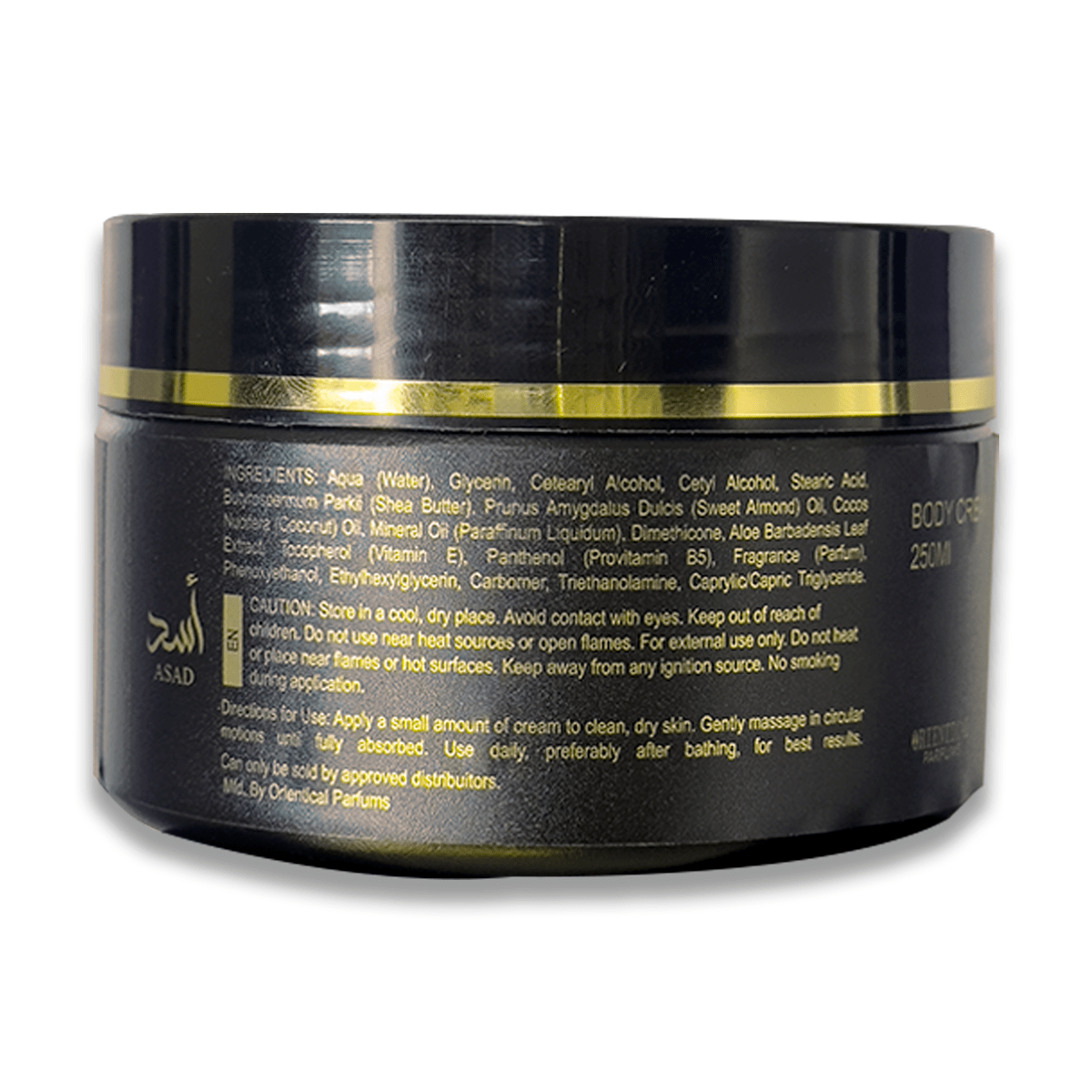 Creme Hidratante Corporal Asad 250ml – Hidratação Intensa e Perfume Sofisticado - Achei na Lojinha