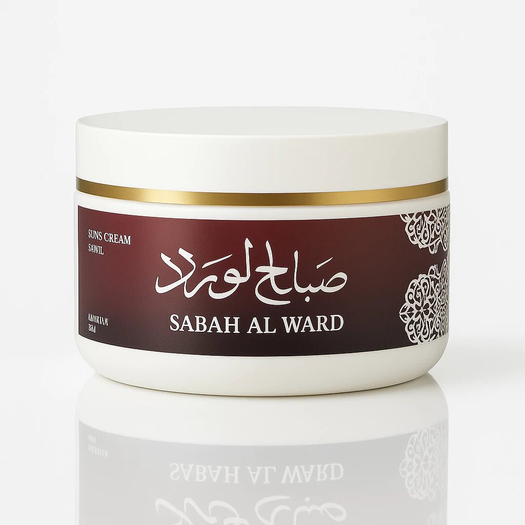 Creme Hidratante Corporal Sabah Al Ward 250ml Árabe - Achei na Lojinha