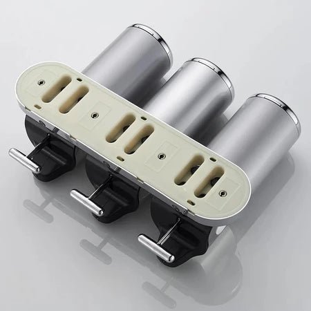 Dispenser com Garrafas Manual para Sabonete Líquido/Shampoo - Achei na Lojinha
