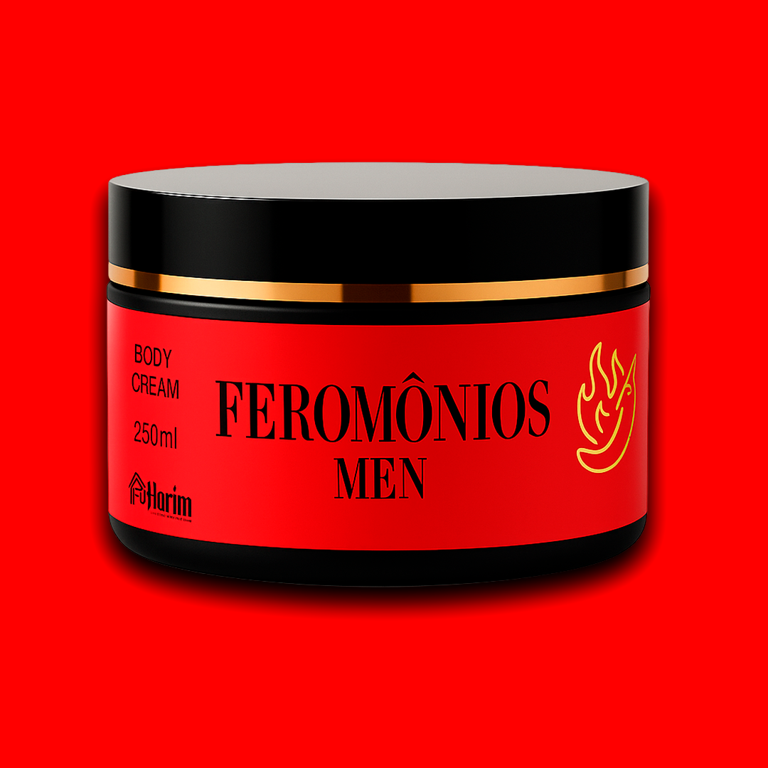 Creme Hidratante Feromônios - Alta Fixação - Harim - 250ml