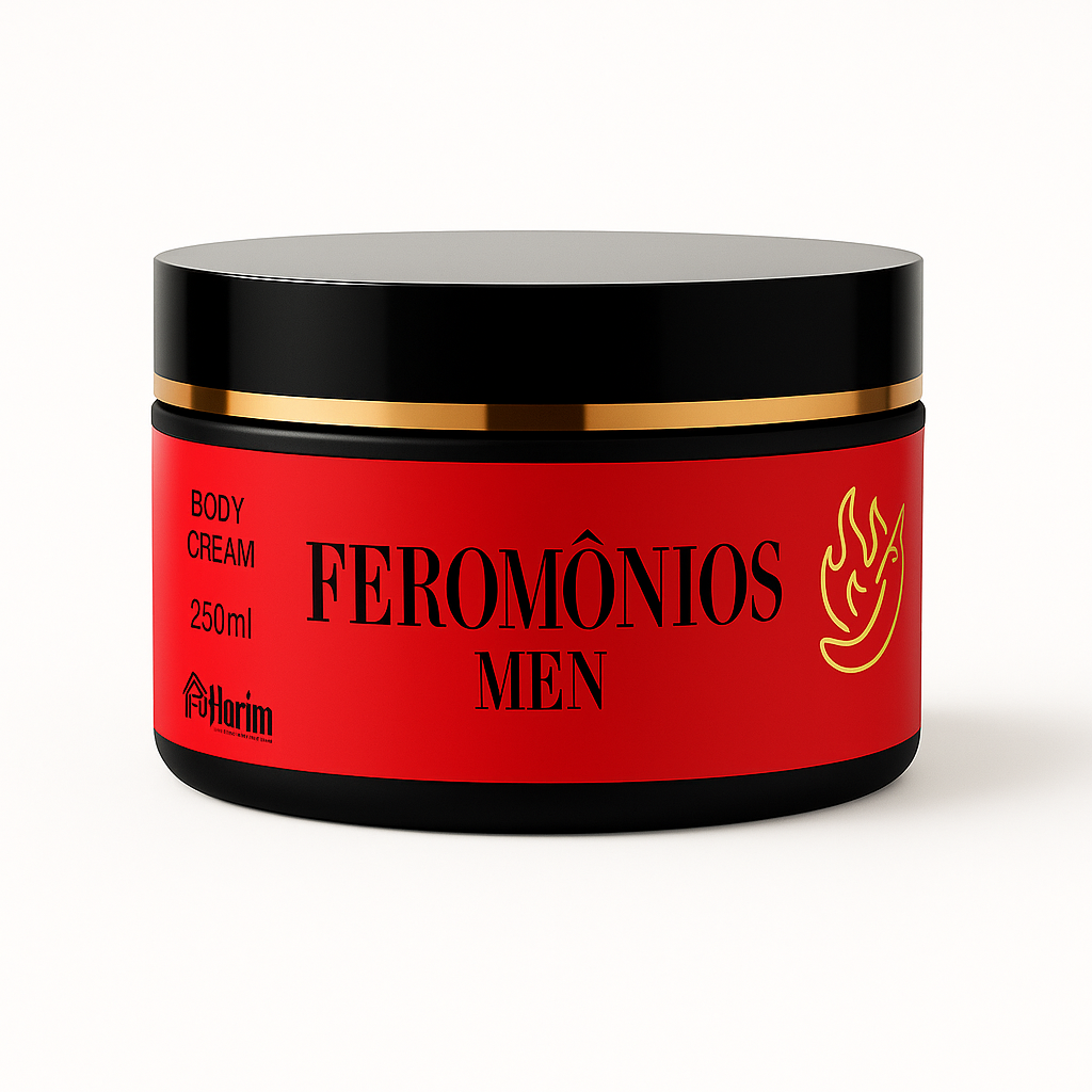 Creme Hidratante Feromônios - Alta Fixação - Harim - 250ml