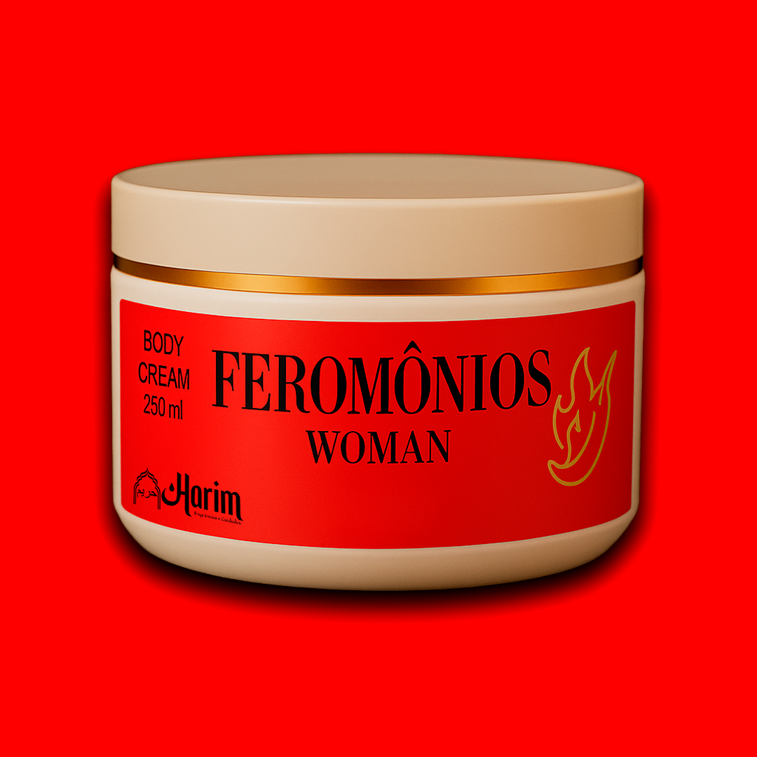 Creme Hidratante Feromônios - Alta Fixação - Harim - 250ml