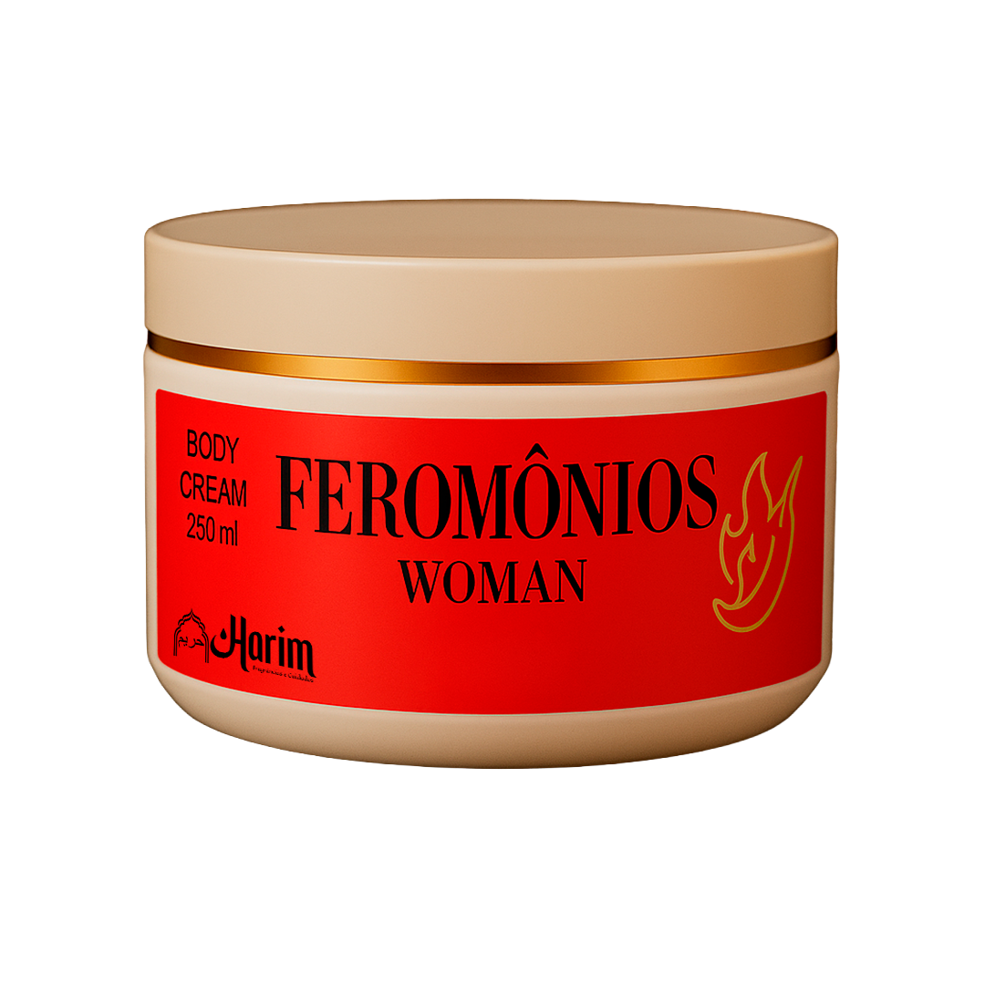 Creme Hidratante Feromônios - Alta Fixação - Harim - 250ml