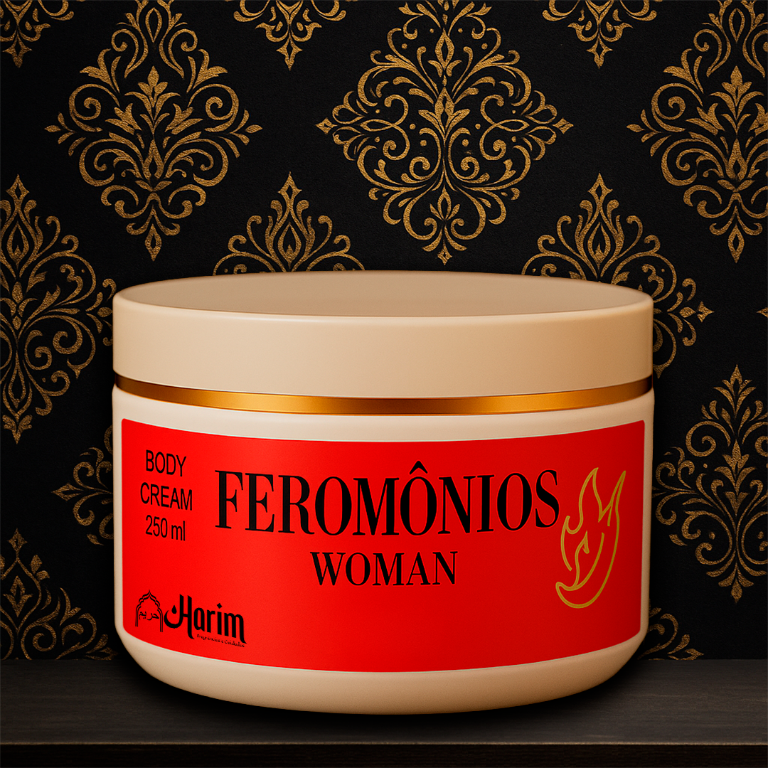 Creme Hidratante Feromônios - Alta Fixação - Harim - 250ml