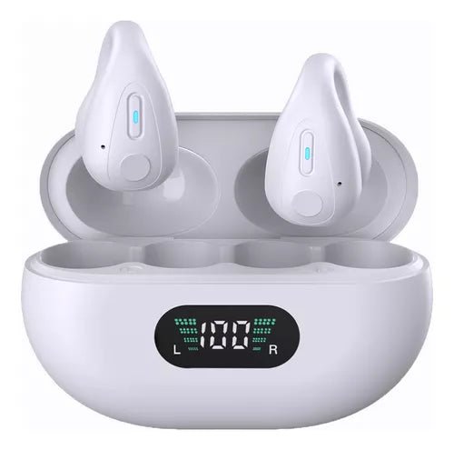 Fone de Ouvido Bluetooth Sem Fio Clipe de Orelha - Achei na Lojinha