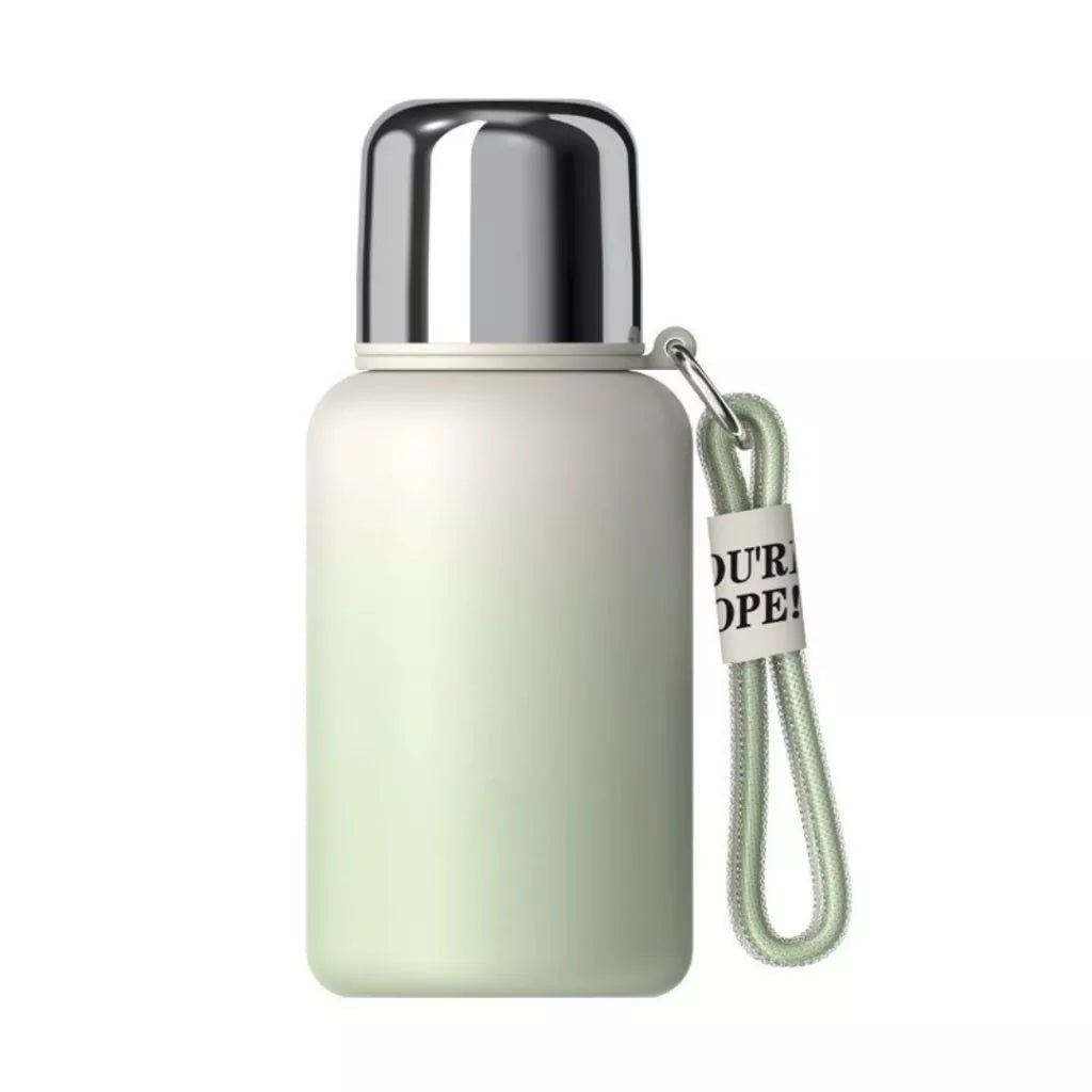 Garrafa Térmica 500ml Inox com Alça de Mão – Frio & Quente - Achei na Lojinha
