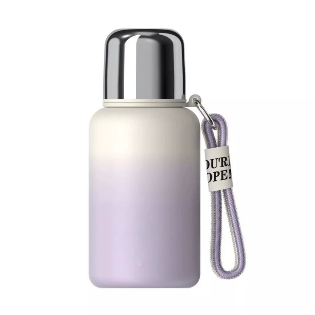 Garrafa Térmica 500ml Inox com Alça de Mão – Frio & Quente - Achei na Lojinha