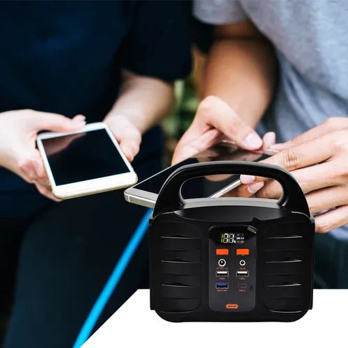 Gerador de Energia Portátil 100W - Achei na Lojinha