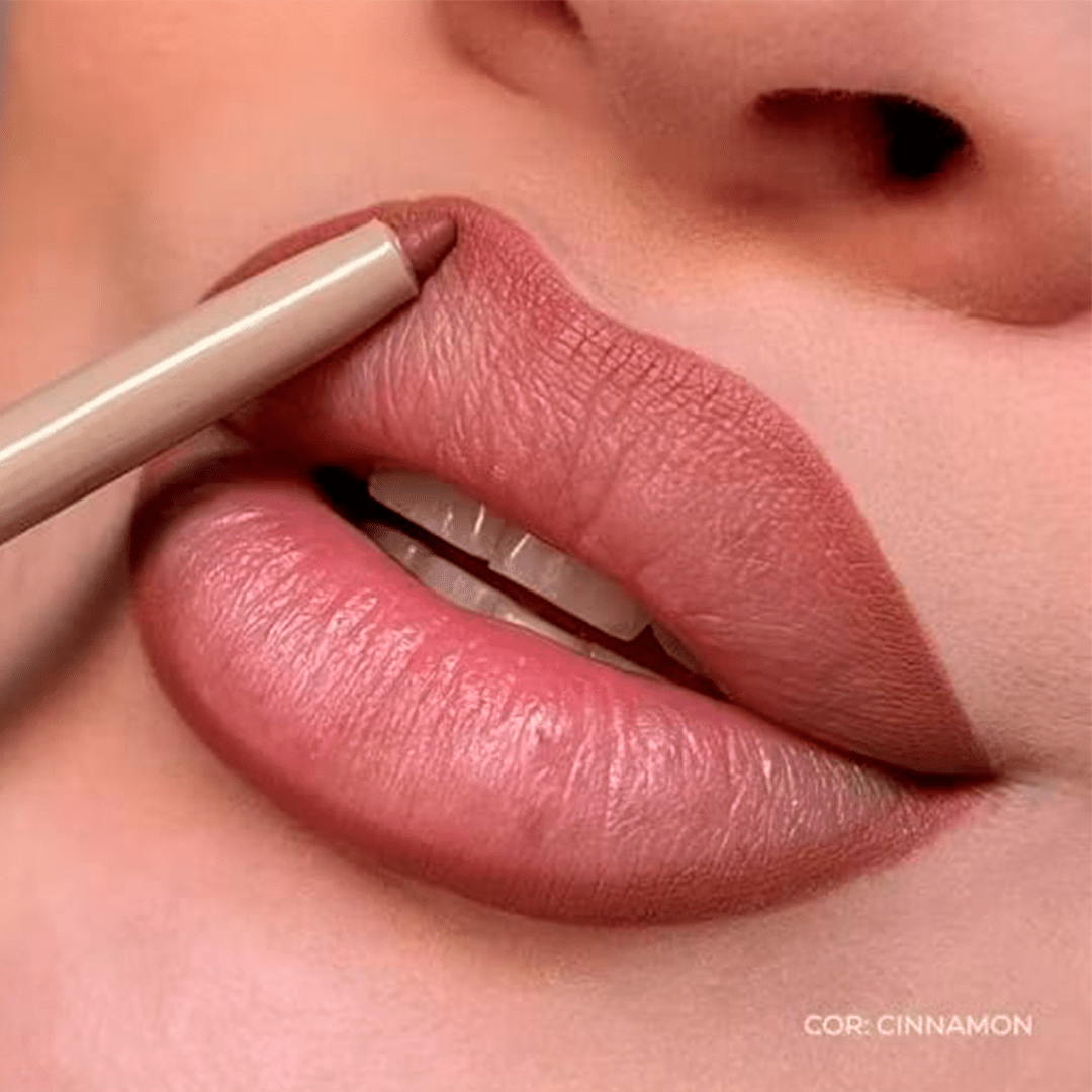 Lápis Labial Retrátil Draw Mouth – Contorno Preciso, Boca Marcante - Achei na Lojinha