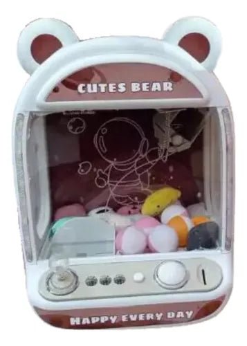 Máquina de Diversão Pegar Ursinho - Transforme a Brincadeira em Emoção! - Achei na Lojinha