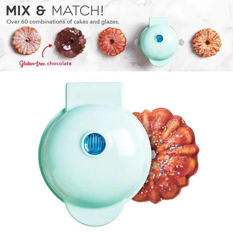 Máquina de Fazer Bolos Elétrica Portátil Forma Rápida + 40 Receitas Grátis - Achei na Lojinha