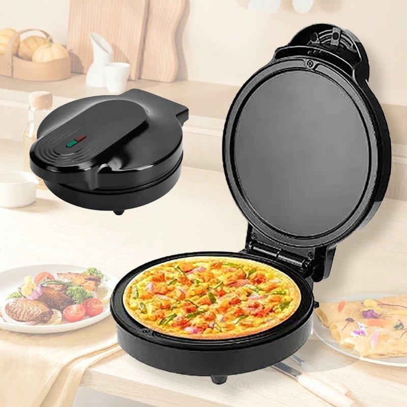 🍕 Máquina de Fazer Mini Pizzas, Ovos e Churrasquinhos – Diversão e Sabor na Sua Cozinha! - Achei na Lojinha