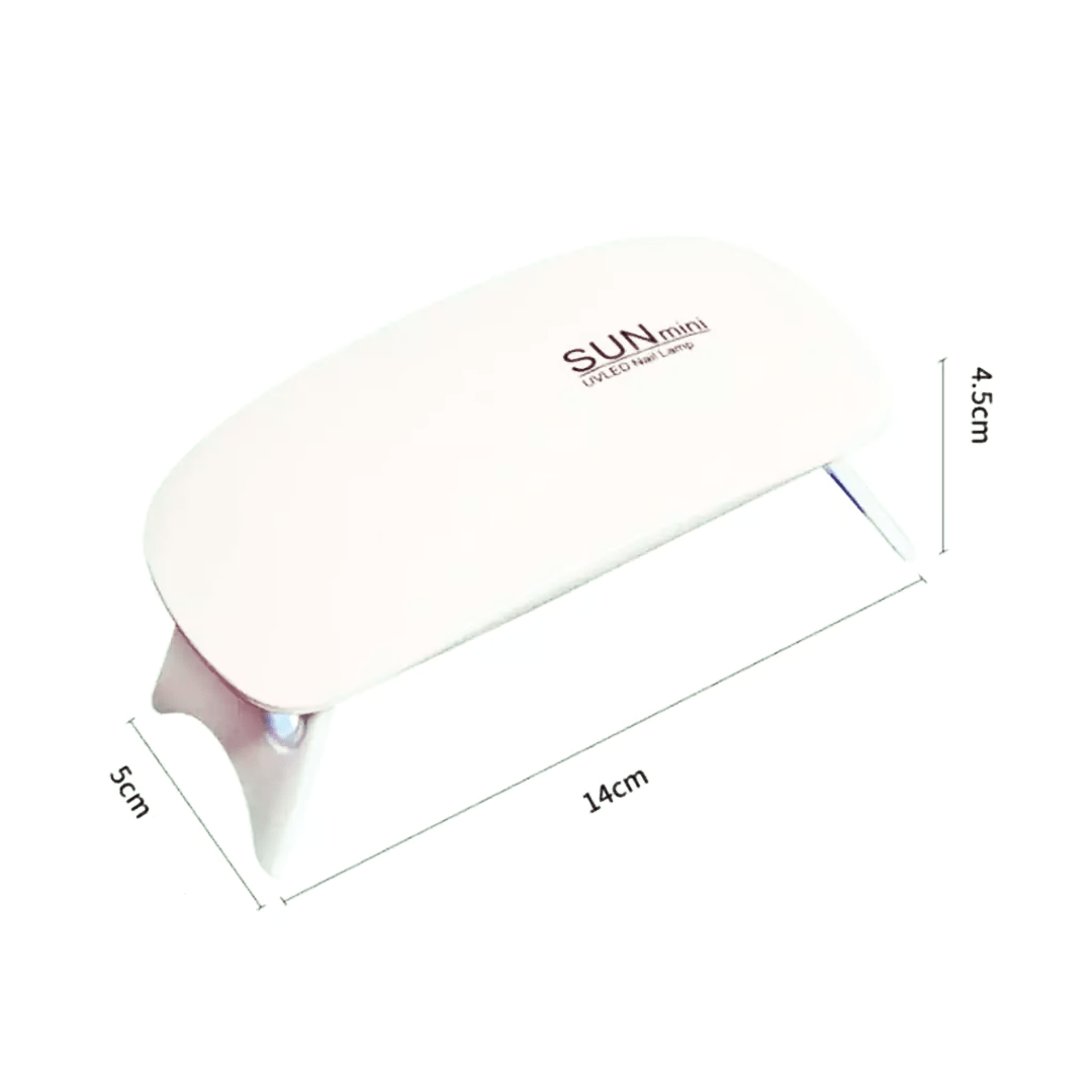 Mini Cabine LED UV Sun Mini – Suas Unhas, Perfeitas em Qualquer Lugar - Achei na Lojinha