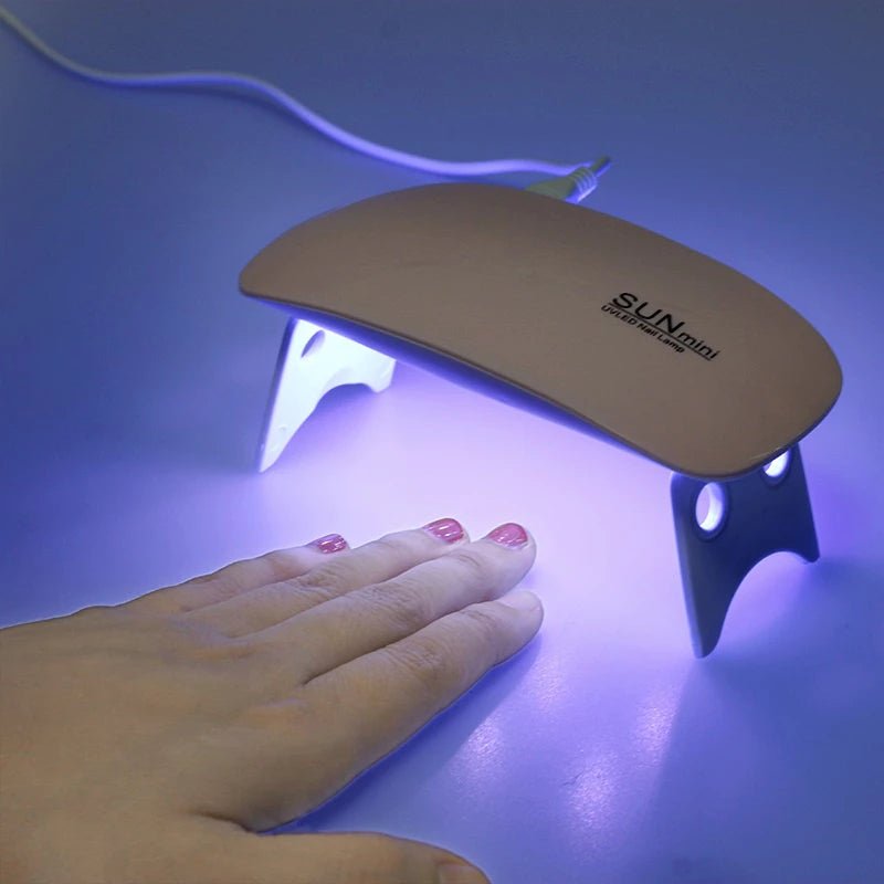 Mini Cabine LED UV Sun Mini – Suas Unhas, Perfeitas em Qualquer Lugar - Achei na Lojinha
