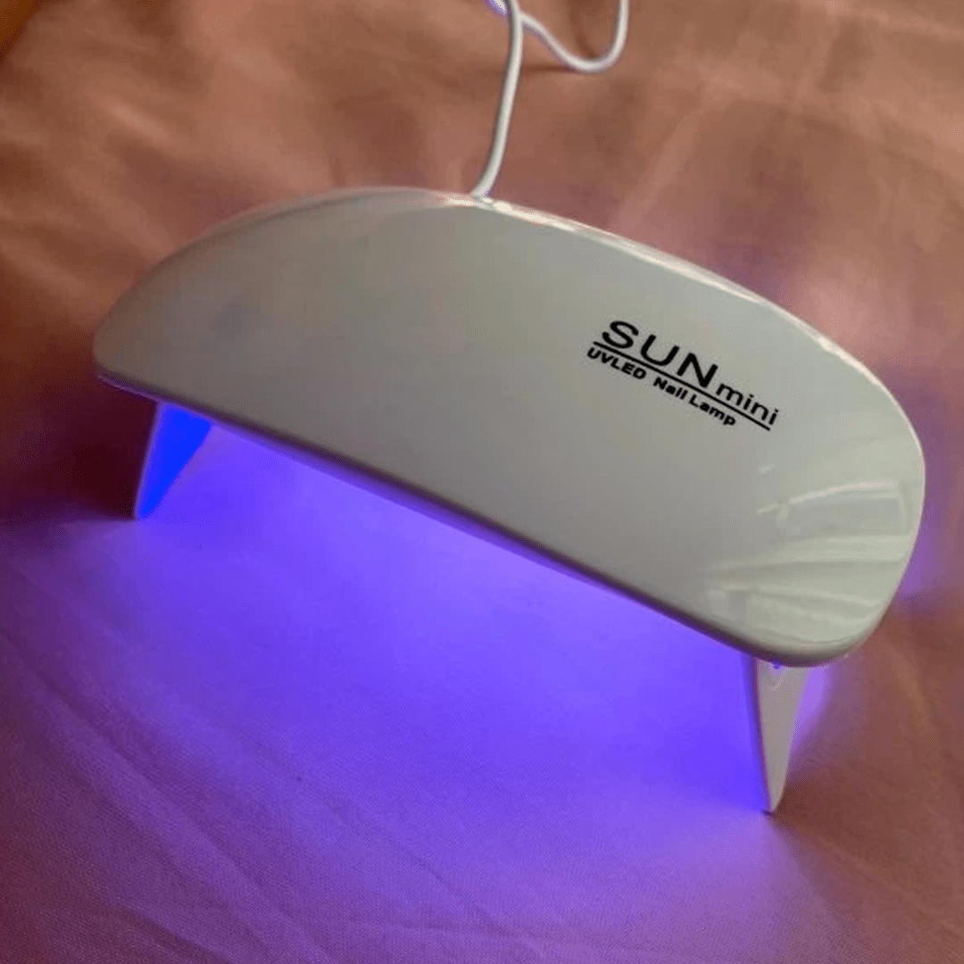 Mini Cabine LED UV Sun Mini – Suas Unhas, Perfeitas em Qualquer Lugar - Achei na Lojinha