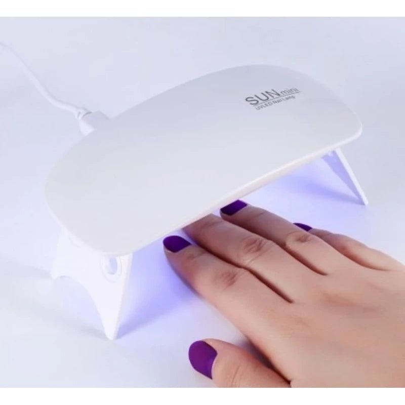 Mini Cabine LED UV Sun Mini – Suas Unhas, Perfeitas em Qualquer Lugar - Achei na Lojinha