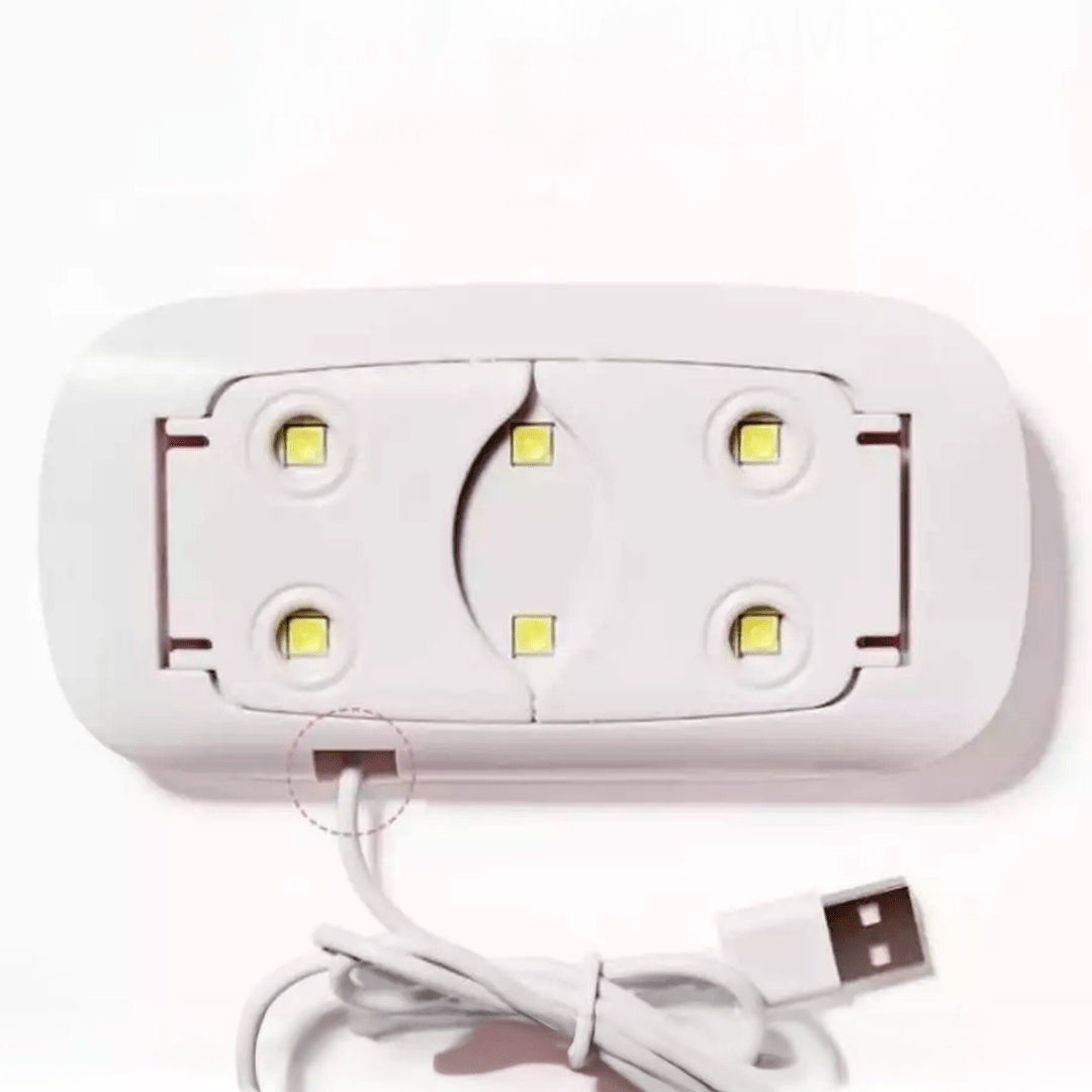 Mini Cabine LED UV Sun Mini – Suas Unhas, Perfeitas em Qualquer Lugar - Achei na Lojinha