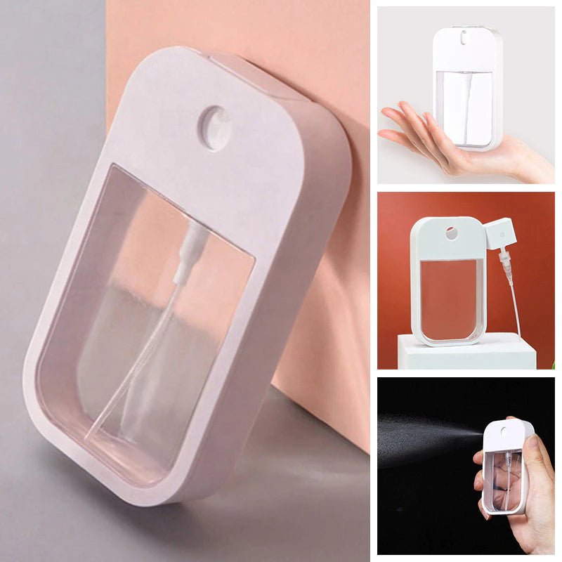 Mini Spray Portátil 45ml - Kit com 3 - Recipiente para Álcool, Perfume ou Desinfetante - Achei na Lojinha