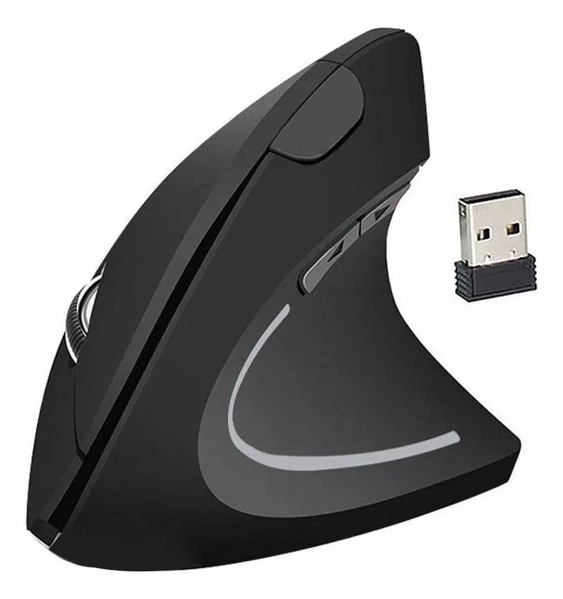 Mouse Vertical Ergonômico Sem Fio - Trabalhe com Conforto e Liberdade - Achei na Lojinha