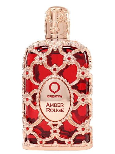 Perfume Amber Rouge de Orientica Premium Luxury 80ml - Achei na Lojinha
