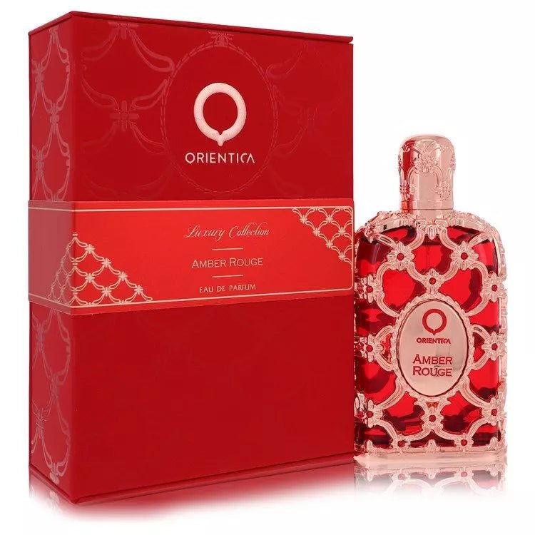 Perfume Amber Rouge de Orientica Premium Luxury 80ml - Achei na Lojinha