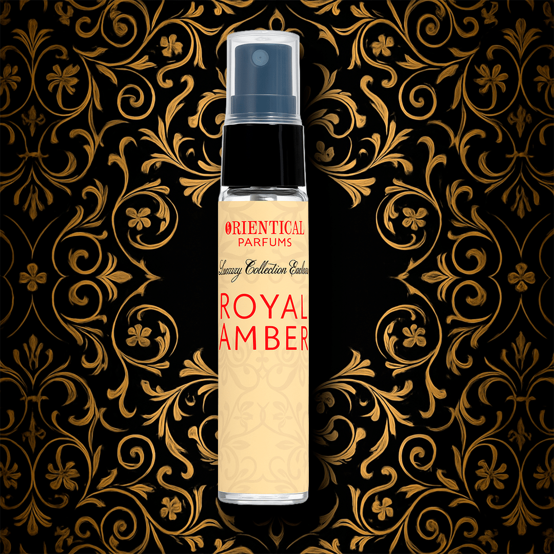 Perfume árabe Royal Amber - Alta Fixação - 15ml - Achei na Lojinha