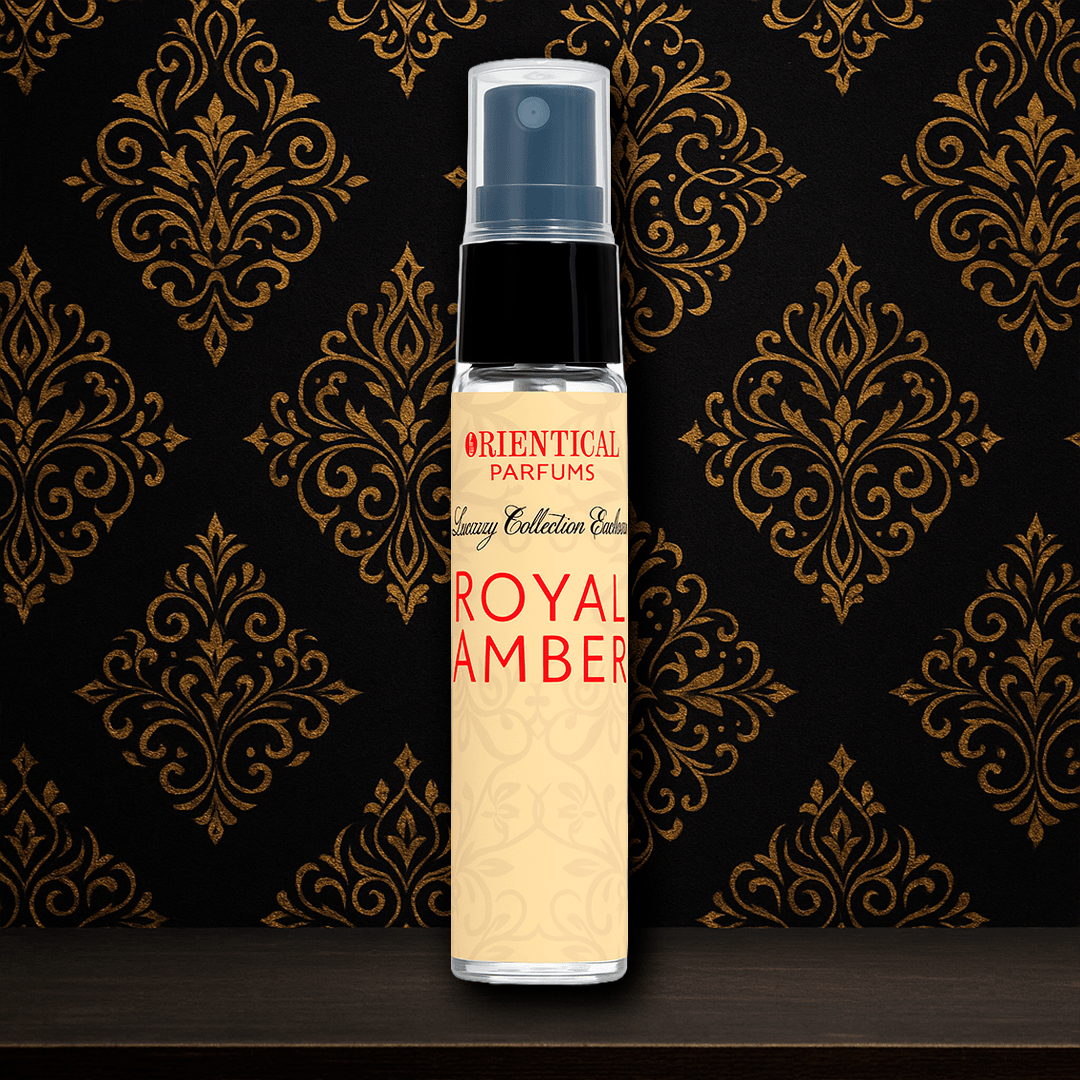 Perfume árabe Royal Amber - Alta Fixação - 15ml - Achei na Lojinha