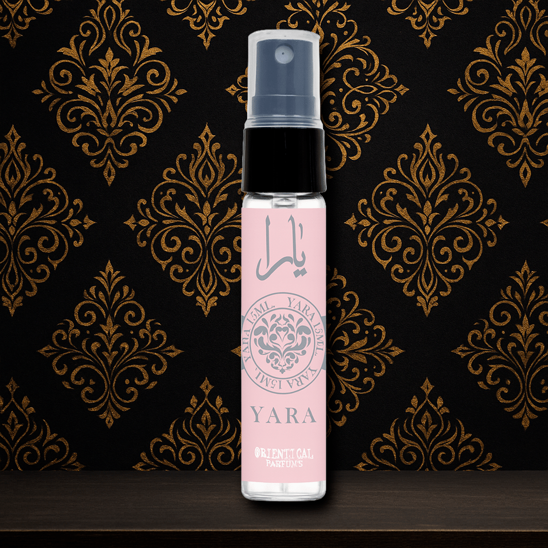 Perfume árabe Yara - Alta Fixação - 15ml - Achei na Lojinha