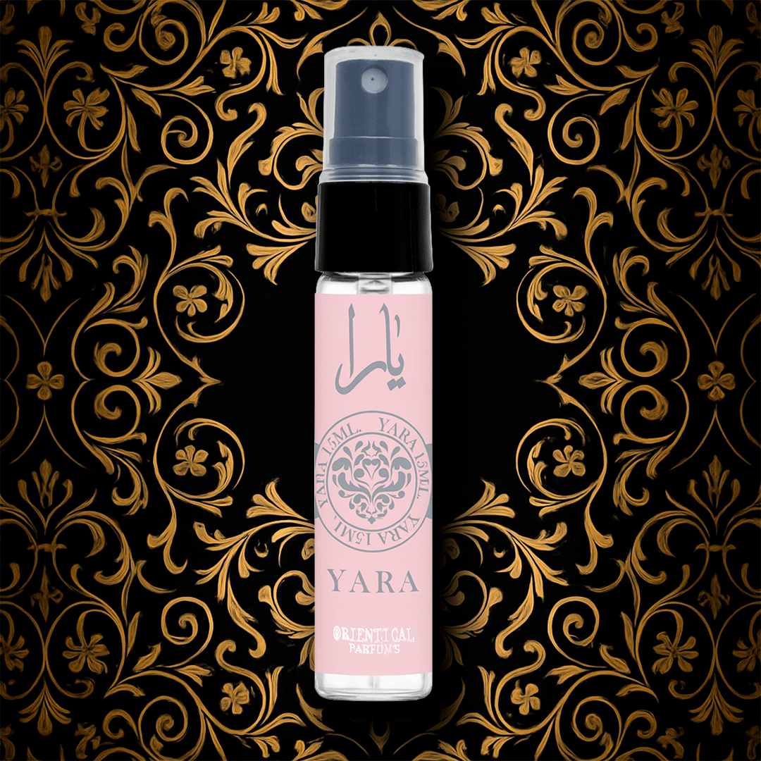 Perfume árabe Yara - Alta Fixação - 15ml - Achei na Lojinha