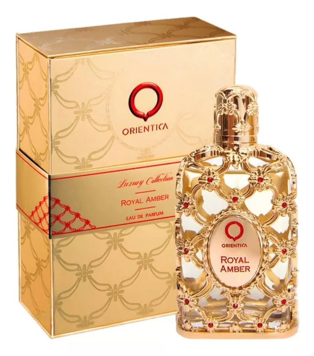 Perfume Royal Amber de Orientica Luxury 80ml Premium - Achei na Lojinha