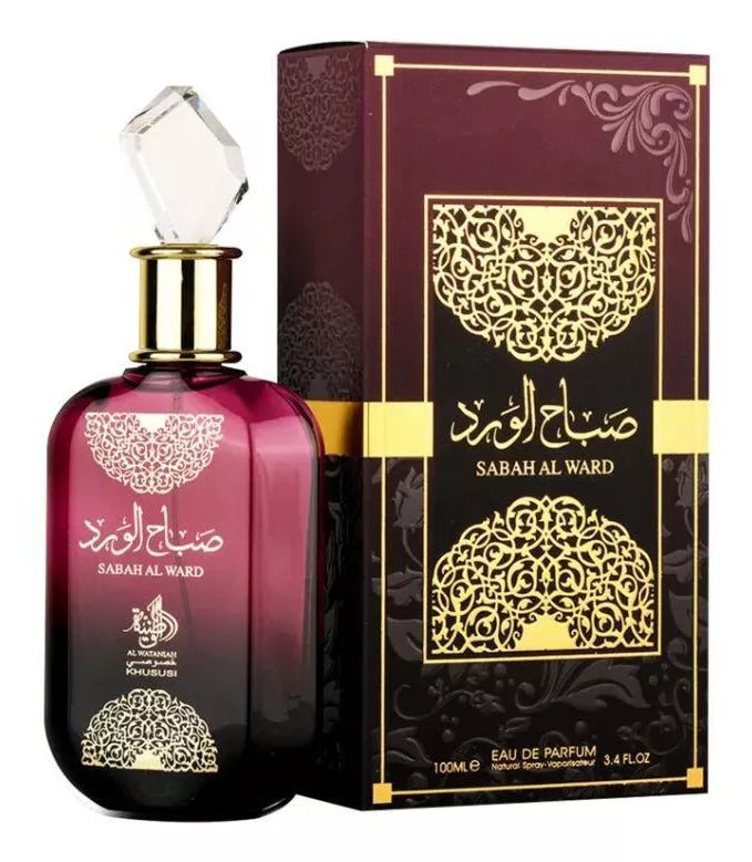 Perfume Sabah Al Ward de Al Wataniah 100ml - Achei na Lojinha