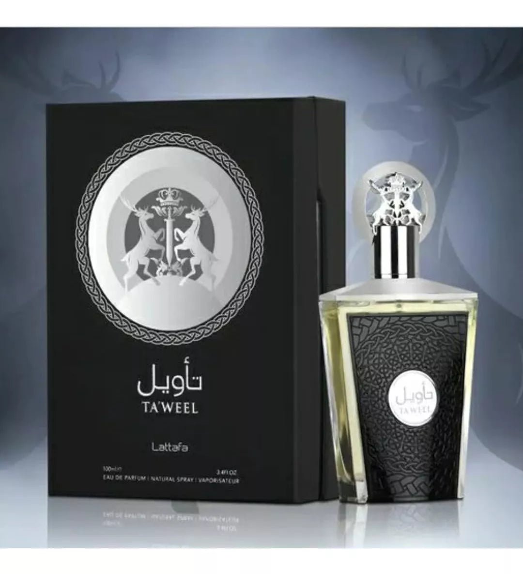 Perfume Ta'weel de Lattafa Perfumes 100ml Masculino - Achei na Lojinha