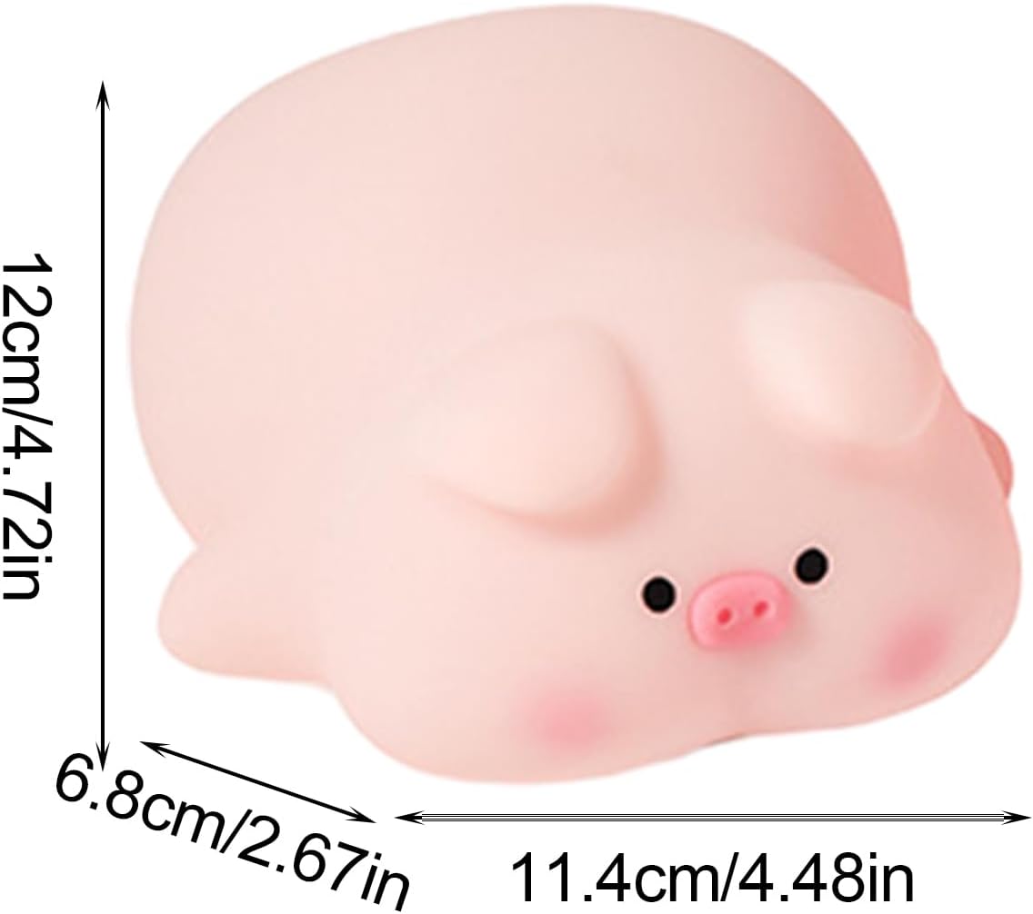 Porquinho Abajur LED USB Recarregável - Achei na Lojinha
