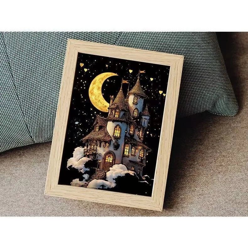 Quadro de Raspar Arte Mágica Neon (Kit com 4) – Raspe, Descubra e Veja o Brilho Acontecer! - Achei na Lojinha