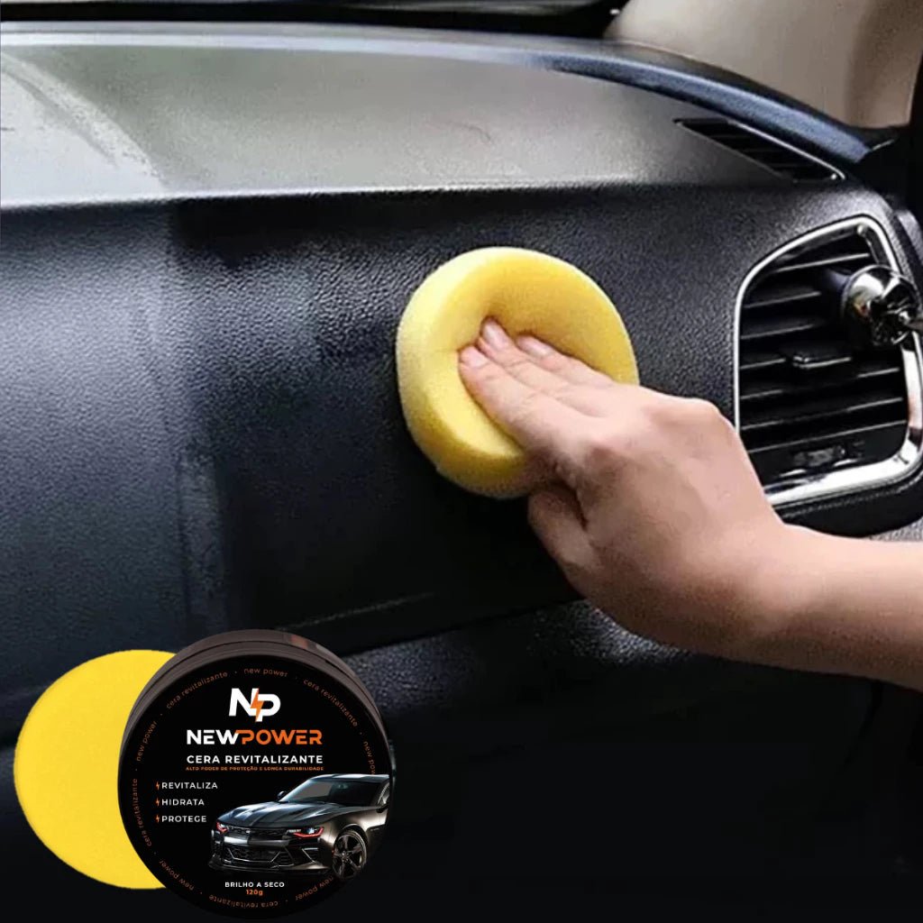 Revitalizador de Plásticos Automotivos NewPower – Devolva o Brilho Original ao Seu Carro - Achei na Lojinha