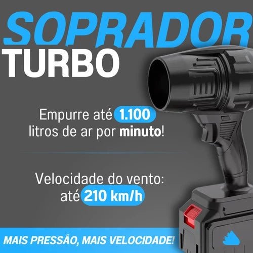 Soprador Portátil Turbofan Jet – Potência Profissional na Palma da Mão - Achei na Lojinha