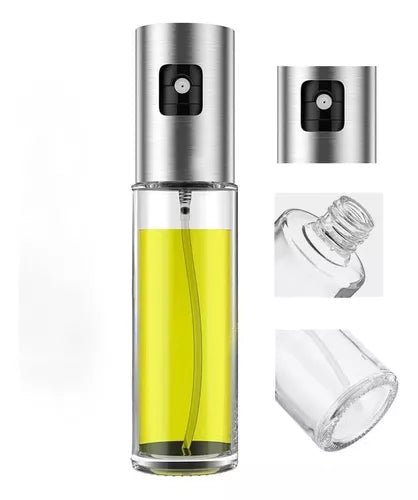 Spray Pulverizador de Azeite e Vinagre Portátil - Achei na Lojinha